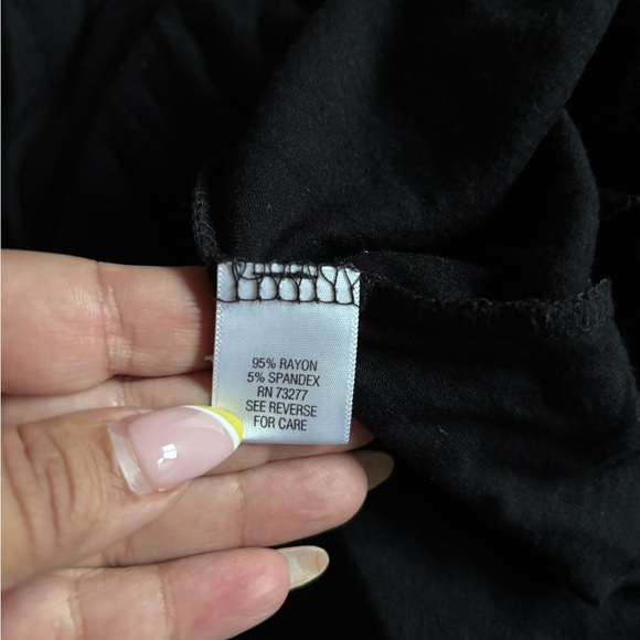 Apt. 9 Black Knit Fabric - Picture 4 of 4
